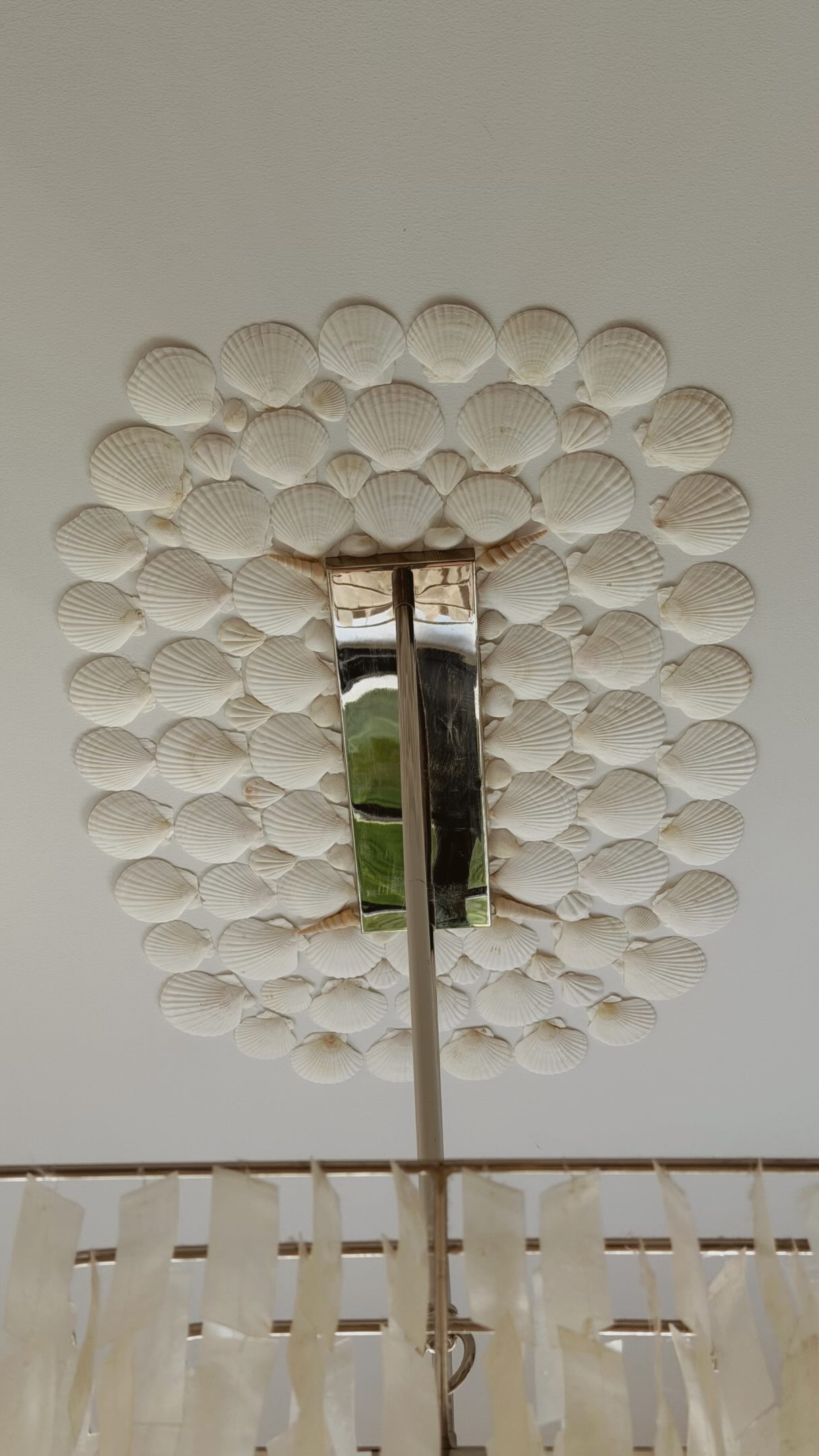 Happy Sunday! More shells were added 🐚 nothing like the bond between a girl & her hot glue gun ✨

#beachhouse #homediy #shellart