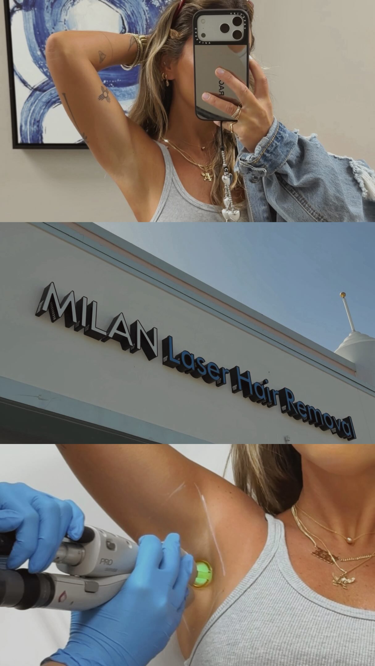 Whether you’re headed to the beach, gym or on vacation, make getting ready a little easier! Book your free consultation at @milanlaser through the link in my bio & mention code RACHAELDPROCTOR to save, $$! #milanlaserpartner
